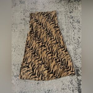 Madewell 100% silk skirt, size 0 (fits XS/S)